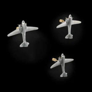 Hot Bomber Formation Aluminum Set Of 3 Wall Decor
