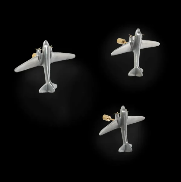 Hot Bomber Formation Aluminum Set Of 3 Wall Decor