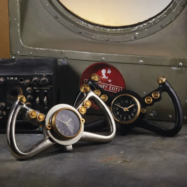 Sale Cockpit Table Clock Black Table Clocks