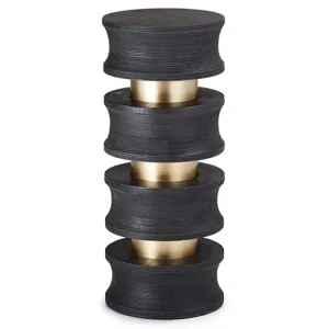 Hot Collar Accent Table Black Tables