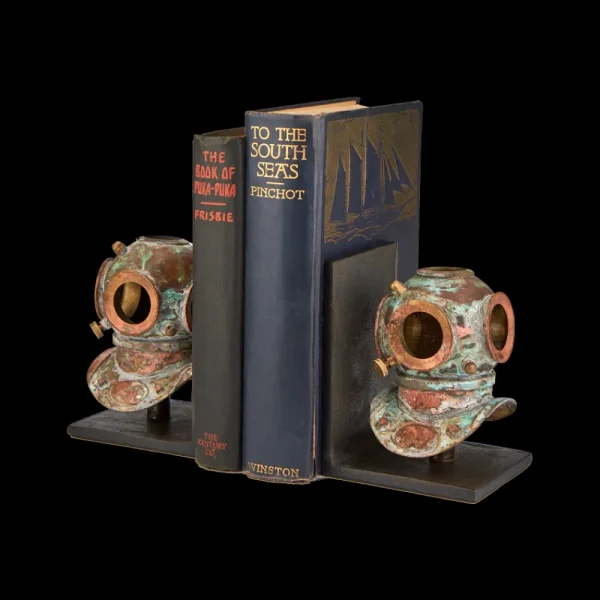 Cheap Diver Helmet Bookends Bookends