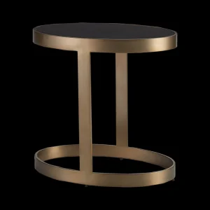 Cheap Ellipse Accent Table Antique Gold Tables