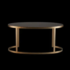 Cheap Ellipse Writing Desk Antique Gold Tables