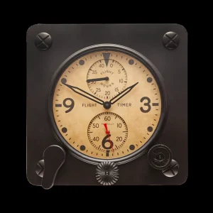 Cheap Flight Timer Wall Clock Black Wall Clocks
