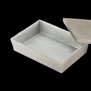 Best Hemp Box Large Antique Nickel Trays/Boxes