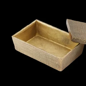 Cheap Hemp Box Small Antique Brass Trays/Boxes