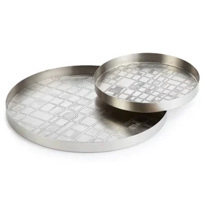 Cheap Map Tray Small Antique Nickel Trays/Boxes