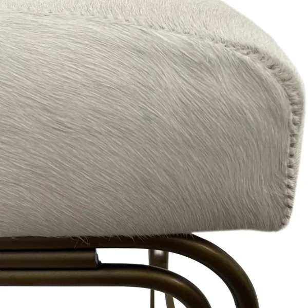Clearance Riley Bench Long Antique Gold Seating