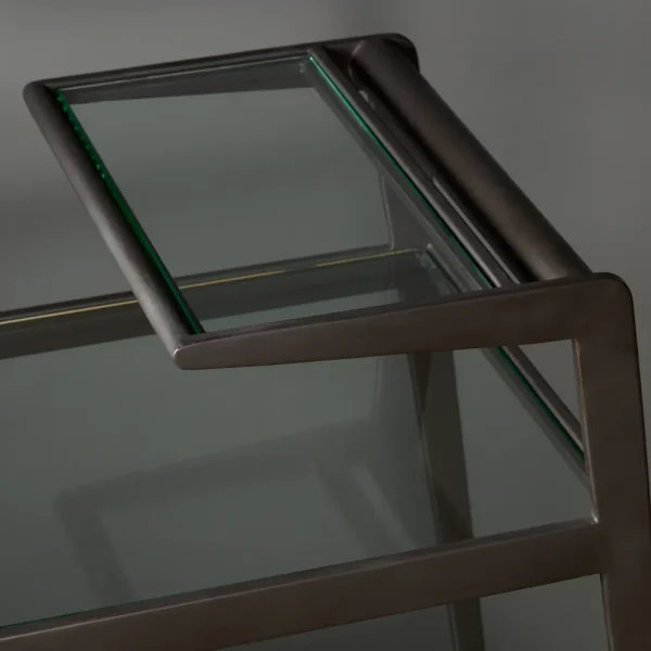 Best Riley Drinks Trolley Graphite Storage