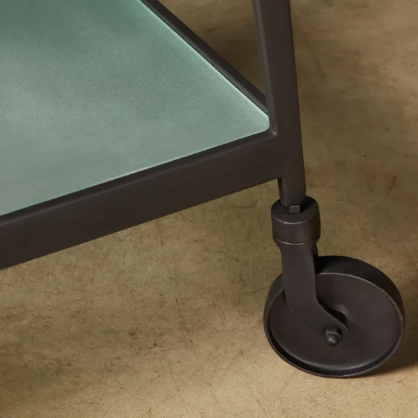 Best Riley Drinks Trolley Graphite Storage