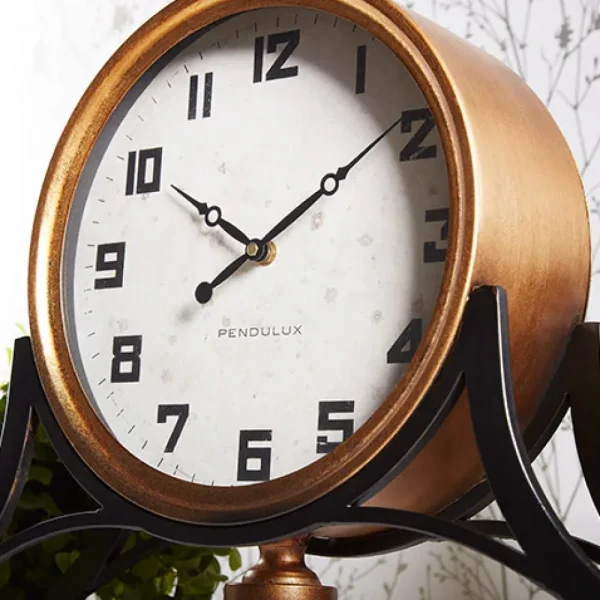 New St. Louis Station Clock Gold Table Clocks