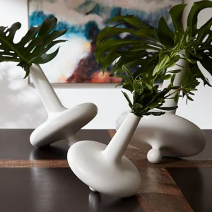 Best Sale Weeble Vase Medium White Vases